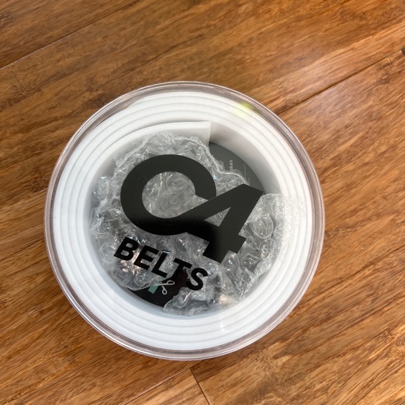 C4 Golf print adjustable belt & buckle NEW With Tags waterproof made in USA - Picture 3 of 3